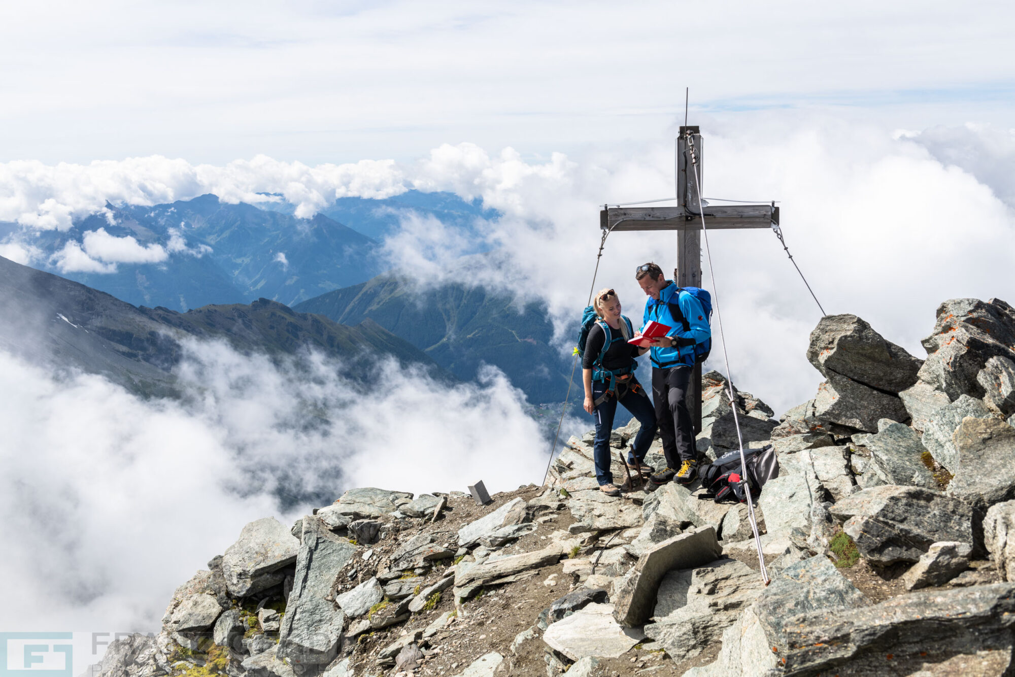 Gipfel des Ankogels (IV Tauernhöhenweg/Franz Gerdl)