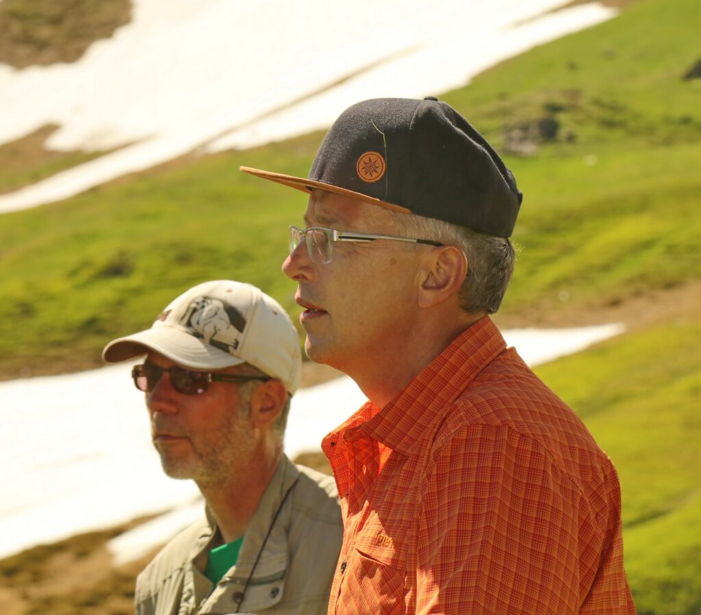 Michael Cremer und Peter Angermann im Tauerntal (C. Komposch)